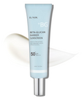 IUNIK Beta-Glucan Water Barrier Moisture Daily Sunscreen Matte & No White Cast SPF 50+ PA++++ Vegan Lifting & Plumping Moisturizing Daily Sun Cream for Dry Oily Sensitive Skin Korean Skincare